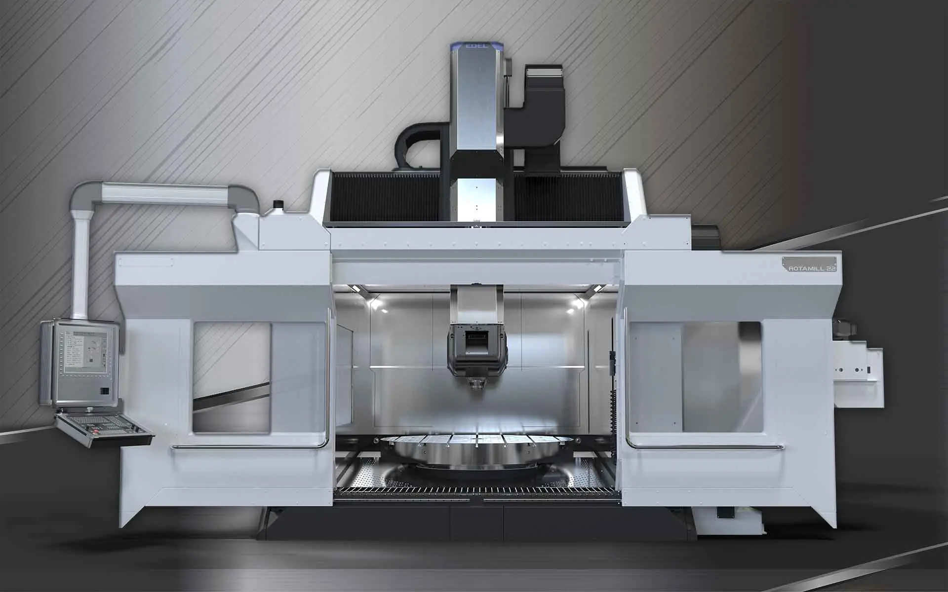 ROTAMILL CNC-Bearbeitungszentrum, hergestellt von EDEL Werkzeugmaschinen GmbH 